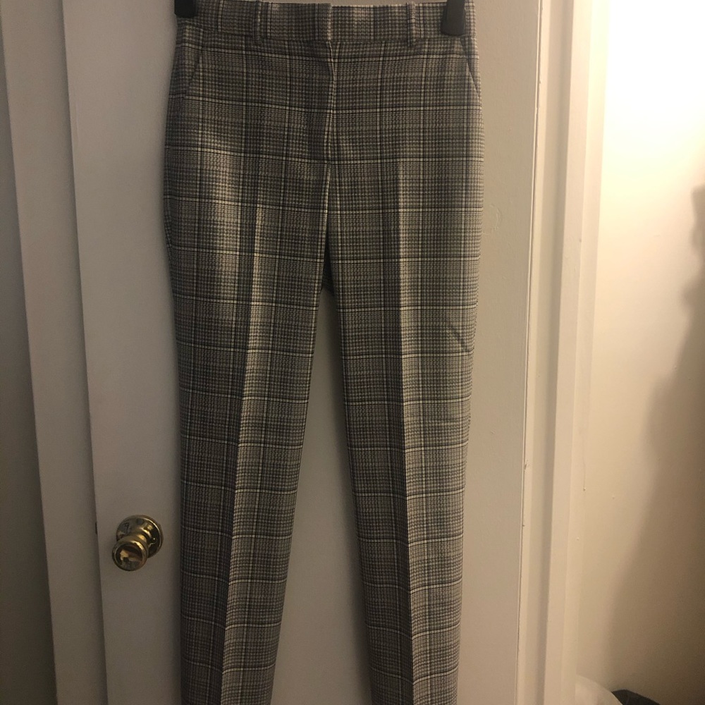 Reiss check trousers